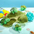 6 12" Mommy 3 2 Aoriher Pieces Sea Turtle Stuffed Animal with Babies Stuffed Sea Turtle with Little Plush Plush Eggs