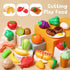 CUTE STONE Kids Kitchen Accessories Set, Play Food Sets with Pots and Pans, Utensils Cookware Toys, Kitchen Playset