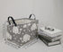 Rectangle Kids Gift Storage Basket - Organizer Box for Clothes, Laundry Hamper, Toys, Nursery Basket with Handles