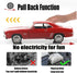 1/36 Scale Diecast Cars - 1969 Camaro SS Models, Pull Back Vehicles Toy Cars for Boys and Girls (Red)