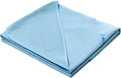 Miracle Baby 35.4"x35.4" Car Seat Swaddle Blanket, Waffle Carseat Blanket for Babies, Stroller Wrap Blanket for Infants