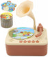 Kids Phonograph with 99 Cards, Toddler Record Player, Story & Music Player,