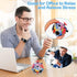 Mini Fidget Toys, Colorful Idea Fidget Dodecagon Toys for Adults and Children Help Relief