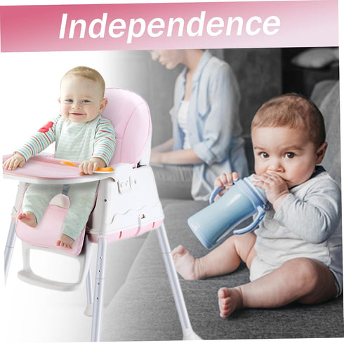 BEAHING 3, High Chair Cushion, Soft PU Leather High Chair Cover, Replacement Baby High Chair Cover, Non Slip Stroller