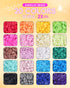 5000 Set 6-12 BestNow Clay Beads Bracelet Making Kit Pcs Friendship Bracelet Kits Flat Beads for Jewelry Making Polymer
