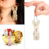 20 Pieces Easter Mini Plush Rabbit, Tiny Joint Bunny 2.4 Inch Soft Stuffed Animal Toys for Decorations and Party Favors
