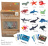 MEROCO Montessori Animal Match Game Cards - Marine Animal Matching Montessori Language Materials for Toddlers Preschool