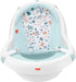 Fisher-Price 4-in-1 2 Baby to Toddler Bath Sling 'N Seat Tub with Removable Infant Support and Toys, Pacific Pebble
