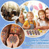 Kkoeop 100 Pcs Little Jesus Figures - Mini Jesus Figures Toy to Hide and Seek Tiny Christ Savior Doll Religious Party