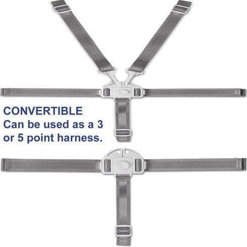 5 Todays Kids High Chair Straps, Compatible with Graco Highchairs, Replacement Harness Straps for Point High Chairs