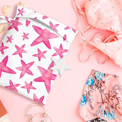 zcyxuuw Wet Bag, Wet Dry Bag, Wet Bag for Swimsuit, Travel, Beach, Pool, Diapers, Dirty Yoga Gym Clothes, Makeup Bag