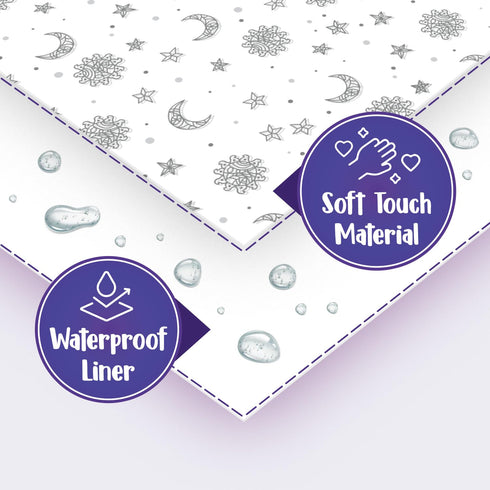 20 Pack Extra Large Disposable Toilet Seat Cover (Boho) – Ideal Travel Toilet Covers for Kids and Adults