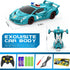 FDJ Remote Control Car - 2 in 1 Transforming Car Robot, One Button Deformation to Robot, 1:18 Scale, 360 Degree