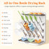 15 Countertop Lifewit Large Baby Bottle Drying Rack with Hooks, Newborn Essentials Must Haves, Holder Organizer