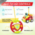Liberty Imports My First Cartoon RC Race Car Remote Control Toy for Toddlers