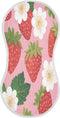 Zhirexin JUZIHAI 4Pack Strawberry Baby Burp Cloths Soft Cotton Burp Rags,Super Absorbent Burp