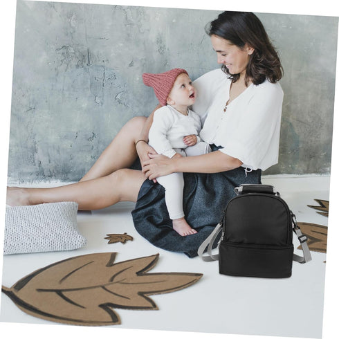 Portable Insulated Bottle Bag Strap Stylish Travel Cooler Sleeve for Breast Milk Storage Convenient for Moms The Go