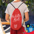 Wooden Paddle Ball Set of 2 - Fun Classic Indoor Outdoor Toy with Red Carry Bag for Boys and Girls