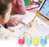 Miseyo Dashed Handwriting Lines Practice Roller Stamp, Self-Inking Mint Green Line Rolling Stamps for Kids