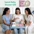 Filtbaird 8 Closet Closet Pcs Baby Dividers for Clothes, Round Baby Clothes Organizer, Baby Organizer with Clear Size