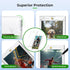 52ct 35pt 52 Skyhill Magnetic Card Holders, Acrylic One Touch Card Holder with Extra Protective Sleeves, U-V