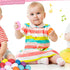 LovesTown 8PCS Plastic Egg Shakers Set, Musical Egg Maracas for Kids Toys Music Learning