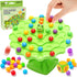 Yeopopshop Interactive Balance Game, 2-Player Balanced Tree Board Game with Colorful Beads, Balance