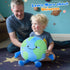 10 Inch Athionsu Earth Plush Pillow Soft Round Planet Stuffed Toy Cute Earth Pillow for Astronomy Education, Kids Room