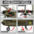 JU-88 WW2 559 Feleph Plane Building Bricks Kit PCS German Bomber with Military Base and Pilot Figures Airplane Model