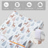FHMJYH 2 Pack Changing Table Pad Cover Elastic Changing Pad Cover Premium Baby Changing Pad Cover for Boys Girls Soft