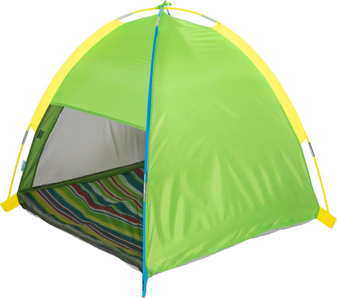 Pacific Play Tents Baby Suite I Deluxe Nursery Tent with Pad, Green/Blue
