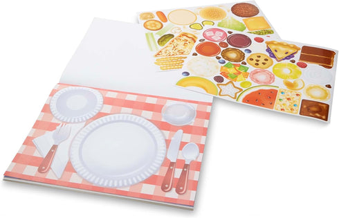 225+ Melissa & Doug Sticker Pad - Make-a-Meal, Food Stickers