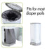 Diaper(Pack 3), Teamoy Pail Liner for Cloth of Reusable Diaper Pail Wet Bag with Drawstring, Fits for Dekor, Ubbi