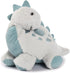 TCBunny 15" Baby Dinosaur Bedtime Stuffed Animal Plush Toy, Stephan the Stegosaurus in Grey
