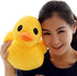 Bansusu 30CM Plush Yellow Duck, Soft Stuffed Animal Toy for Kids Birthday