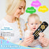 GUIGUZHJ 6 3 6 12 18 Baby TV Remote Control Toy for Months+, Play Remote Musical Toys with Sound and Light, Early