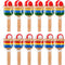 12 Pcs Wooden Catch Ball Game, Mini Wood Ball Catching with String Cup, Vintage Fun Party Game for Lawn Camping