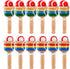 12 Pcs Wooden Catch Ball Game, Mini Wood Ball Catching with String Cup, Vintage Fun Party Game for Lawn Camping