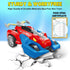 3-4, 2 Pack 3 4 5 6 3+ Dinosaur Monster Truck Toys for Ages Collision Transforming Toys Cars, Push and Go Vehicles Kids