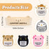 Set,6 Emotional Support Plush Animal Pcs Cute Animals Plush Toys and Fun Stuffed Animals with Positive Words,Soft