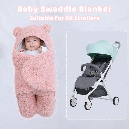 0-6 Danolt Baby Girl Newborn Essentials, Baby Swaddle Blanket Months, Baby Essentials, Swaddles for Newborns