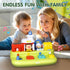 Yalujumb 1 1-3, 1 Interactive Pop Farm Animal Up Toys With Music Sounds,Cause and Effect Pop Up Toy for year