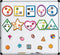 10 Set Magnetic Shape Sorting for Toddler, Matching Games with 30 Everyday Objects Magnets for Child Learning