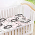 miaozhen 28 52 Inches Waterproof Cooling Baby Mattress x Washable Peach Cartoon Lion Cute Bed Pads for Baby Toddler
