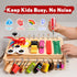 2-5 Set, INIFEIDALA Montessori Wooden Busy Board - Fine Motor Skills Toys for Year Old Boys Girls, Preschool STEM Life