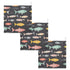 YETTASBIN 4 5 Pack Fish Muslin Baby Hand Washcloths, Soft Cotton Bath Face Towel, Layers Extra Absorbent Feeding Burp