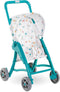 Corolle Baby Doll Stroller with Folding Canopy - Teal - Mon Premier Poupon Accessories Fit 12" Dolls for Kids Ages 18