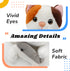 Hopearl Talking Kitty Plush Toy, Repeats What You Say, 7'' Interactive Cat Gift for Toddlers