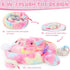 MaoGoLan Giant Snake Stuffed Animal, 118'' Long Realistic Large Mommy with 4 Babies & 2 Eggs Plush Toy Gift for Kids