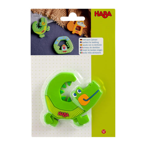 HABA Crocodile Silicone Teething and Grasping Baby Toy